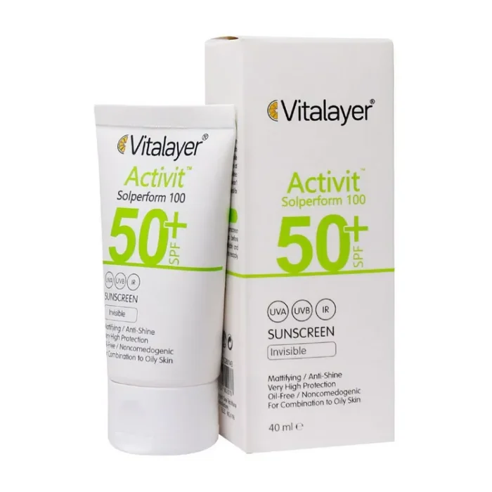 فلوئید ضد آفتاب SPF50 اکتی ویت ویتالیر