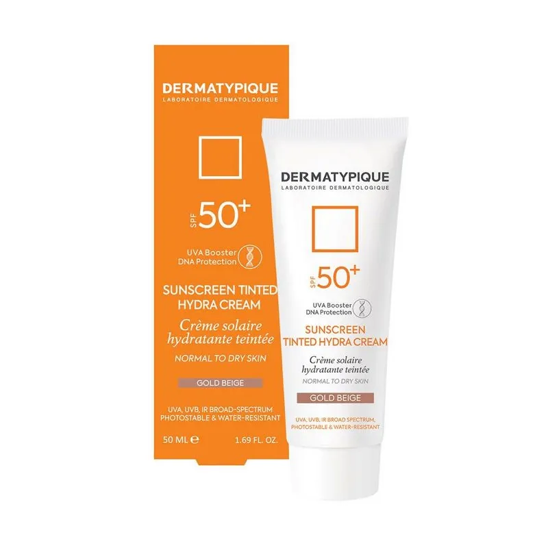 ضد آفتاب رنگی هیدرا پوست خشک +SPF50 درماتیپیک