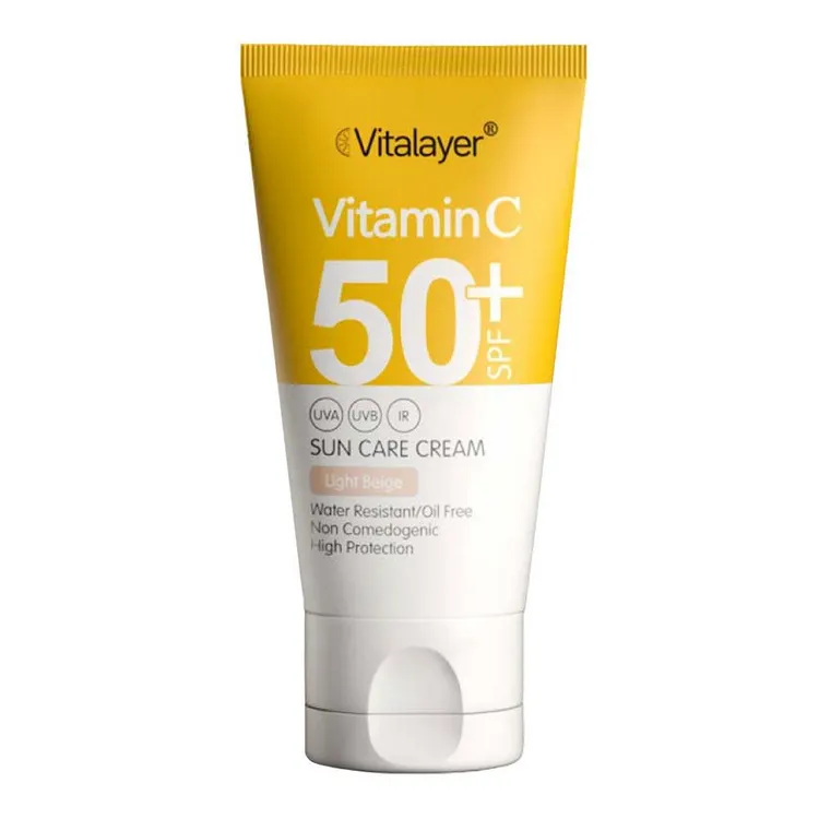 کرم ضد آفتاب SPF50 ویتامین سی ویتالیر