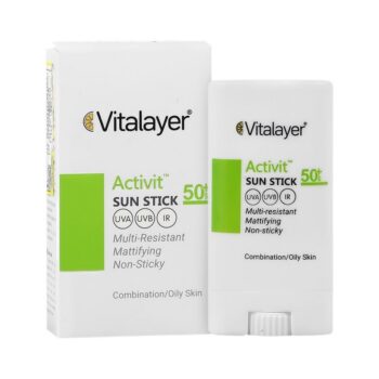 ضد آفتاب استیکی SPF50 اکتی ویت ویتالیر 15 گرم