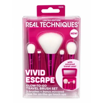 ست براش آرایشی 5 تکه ریل تکنیک اصل مدل Vivid Escape کد 0636